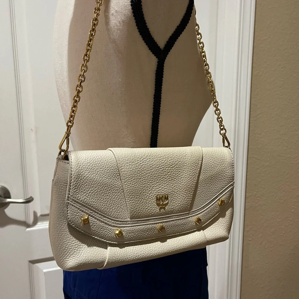 MCM Leather Shoulder Bag - Picture 16 of 16